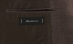 Sartorio Napoli Dark Brown Solid Sportcoat - (SA96176) - Parent