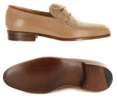 Saint Crispin's Beige Shoes - Loafers - 6.5 C/5.5 E - (617CRU70)