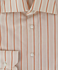 Luigi Borrelli Orange Shirt 15.75/40