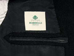 Luigi Borrelli Black Sportcoat - 40/50 - (LIPARI/B90/C/R8)