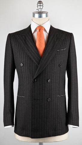 Luigi Borrelli Brown Suit – Size: 40 US / 50 EU