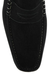 Sutor Mantellassi Black Shoes - Penny Loafers - 12/11 - (SM68344081)