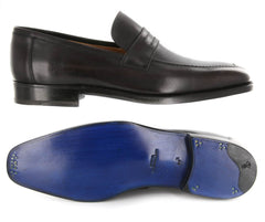 Sutor Mantellassi Dark Brown Shoes - Loafers - 6.5/5.5 - (M9012028)