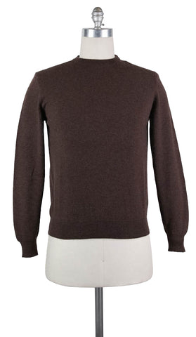 Svevo Parma Brown Cashmere Sweater - Size: Small US / 48 EU