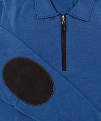 Svevo Parma Blue Sweater - 1/4 Zip - (6107SA13MP062729) - Parent
