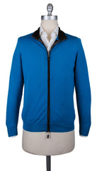 Svevo Parma Blue Sweater - Full Zip - X Small/46 - (6709AI14MP062649S)