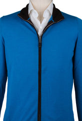 Svevo Parma Blue Sweater - Full Zip - (6709AI14MP062649S) - Parent