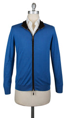 Svevo Parma Blue Sweater - Full Zip - Small/48 - (6709SA13MP062729)