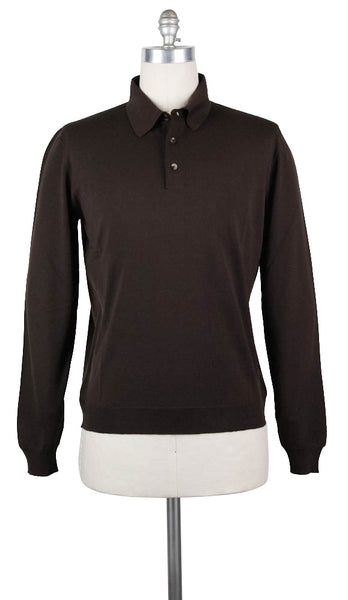 Svevo Parma Brown Wool Sweater - Polo - X Large/54 - (1330SPE09X70)