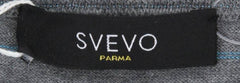 Svevo Parma Gray Wool Sweater - Full Zip - Medium/50 - (1339SE10X33)