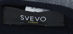 Svevo Parma Gray Striped Long Scarf - 84" x 20" - (1349SA10X6)