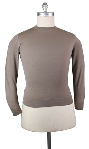 Svevo Parma Brown Cashmere Sweater - Size: X Large US / 54 EU