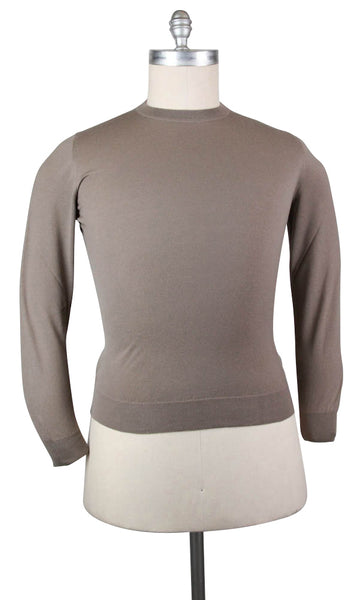 Svevo Parma Brown Cashmere Sweater - Crewneck - Large/52 - (4200SA1286)