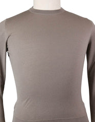 Svevo Parma Brown Cashmere Sweater - Crewneck - Large/52 - (4200SA1286)