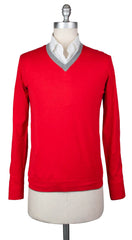 Svevo Parma Red Sweater - V-Neck - Small/48 - (4659SE12MP46V18C)