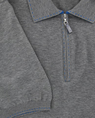 Svevo Parma Gray Cotton Polo - (MP0002V22D) - Parent