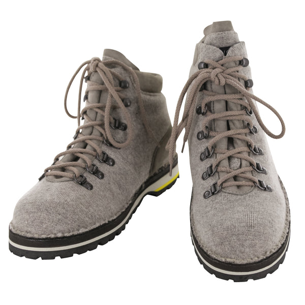 Svevo Parma Light Gray Cashmere Ankle Boots - (6Q) - Parent