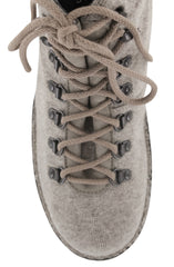 Svevo Parma Light Gray Cashmere Ankle Boots - (6Q) - Parent
