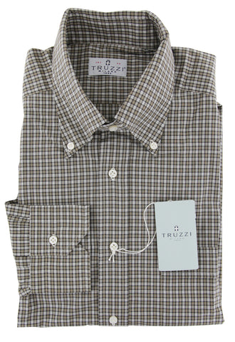 Truzzi Brown Shirt - Slim